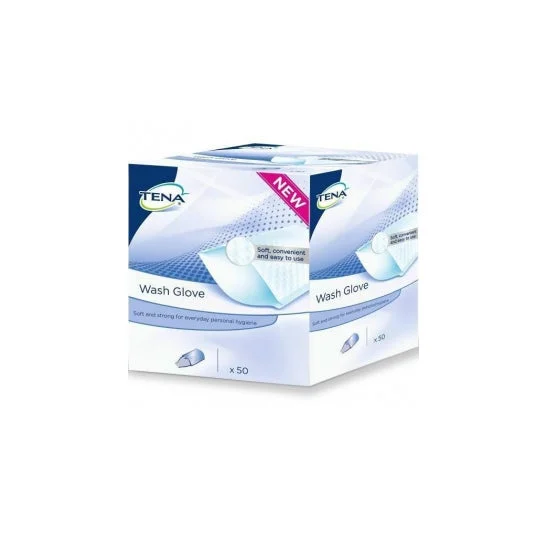 Tena Wash Glove 50Pz 0701