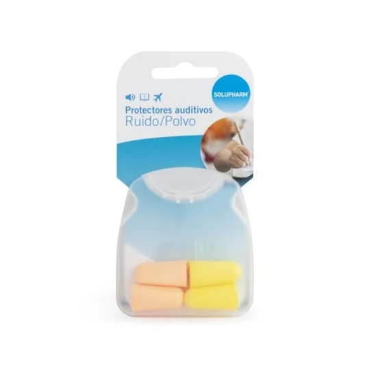 Solupharm Protezione dell'orecchio tappi di schiuma per orecchie 4 pezzi