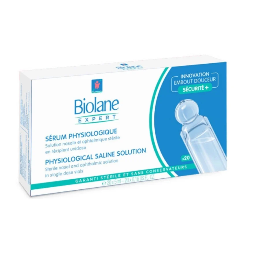 Biolane Expert Siero Fisiologico Soluzione nasale sterile 20 monodose da 5ml