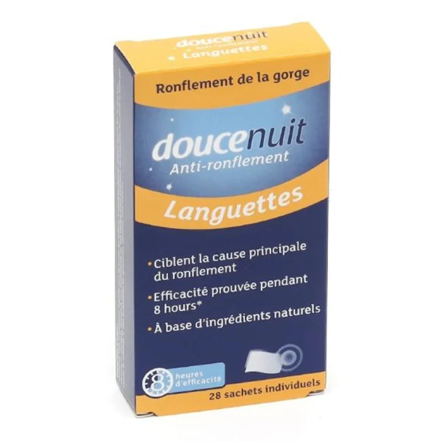 Doucenuit Linguette Anti russamento 14 Bustine Individuali