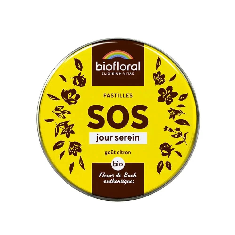 Biofloral Pastiglie SOS Giorno Sereno Bio Gusto Limone 50g