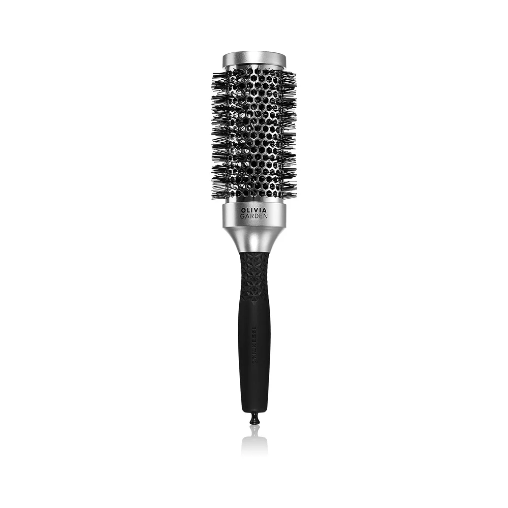Olivia Garden Essential Blowout Classic Silver - spazzola per acconciature 45 mm