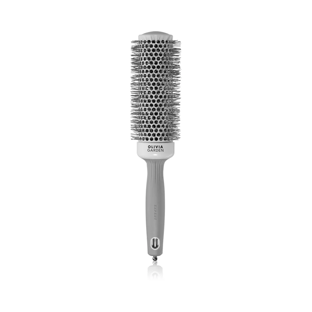 Olivia Garden Expert Blowout Speed Bianco e Grigio - spazzola per acconciature 45 mm