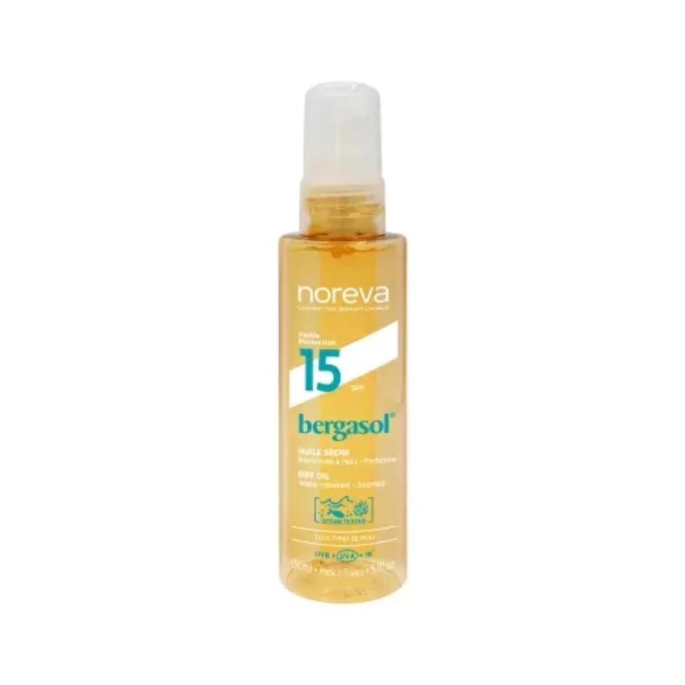 Noreva Bergasol SPF15 Olio secco 150ml