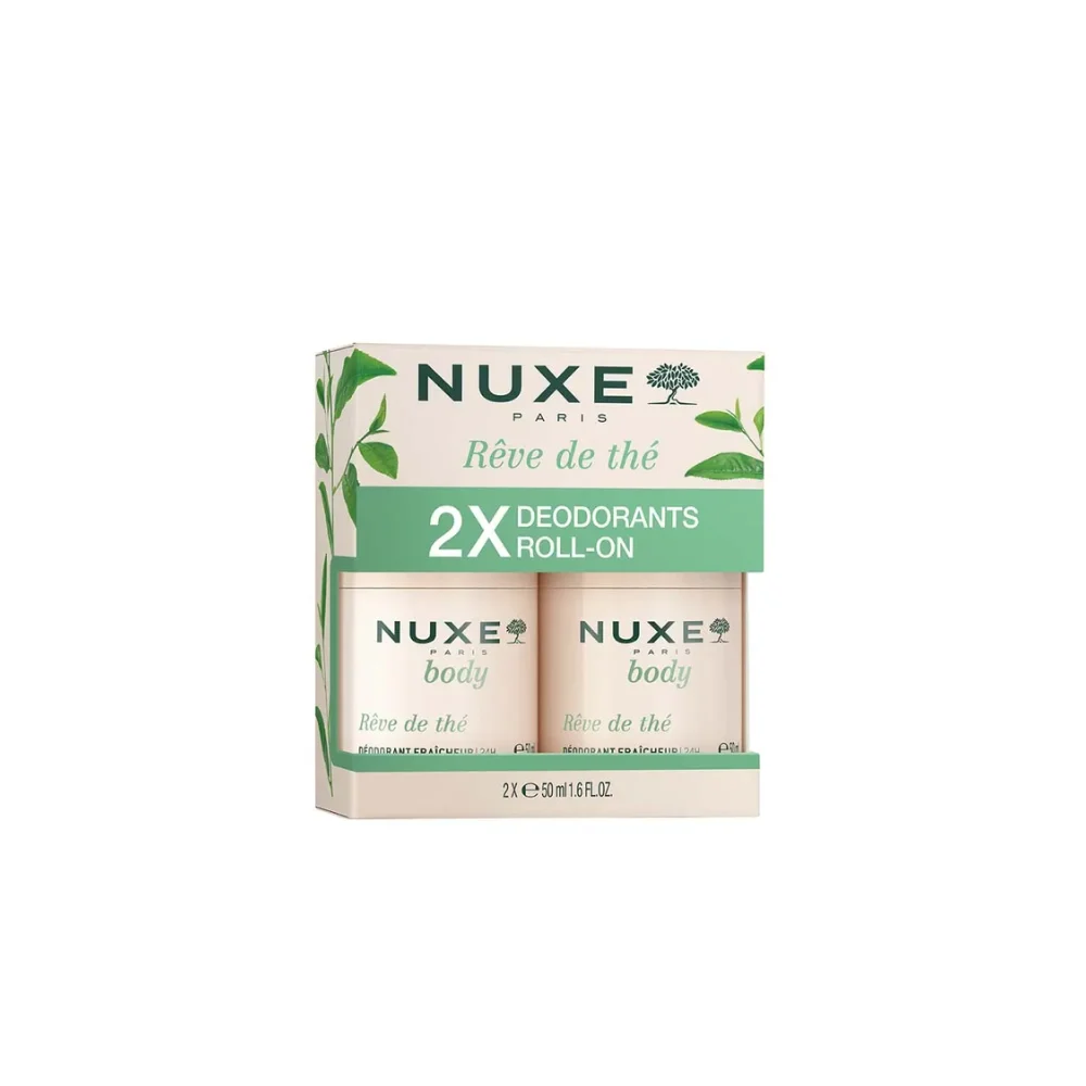 Nuxe Rêve de thé Duo Deodorante Roll-On Freschezza 2x50ml