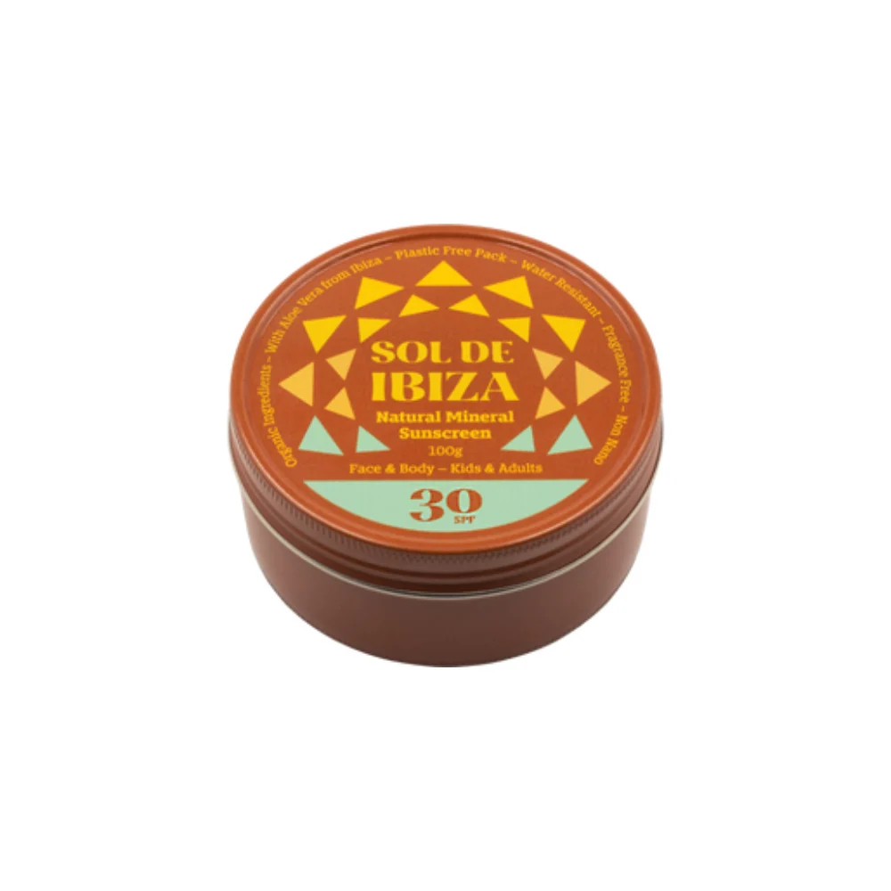 Sol De Ibiza Protezione Solare Minerale Naturale Spf 30, 30 G