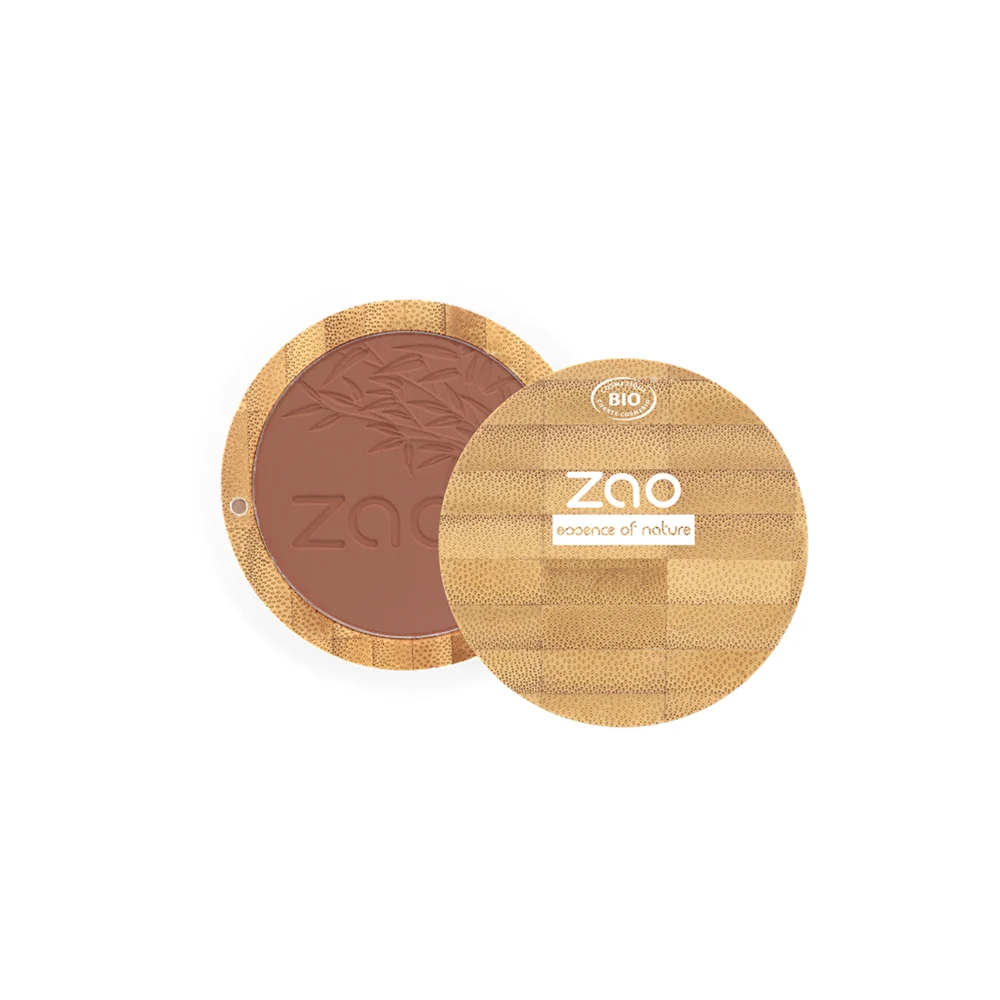 Zao Make Up Blush Compatto, 321 Brown Orange (9 G)