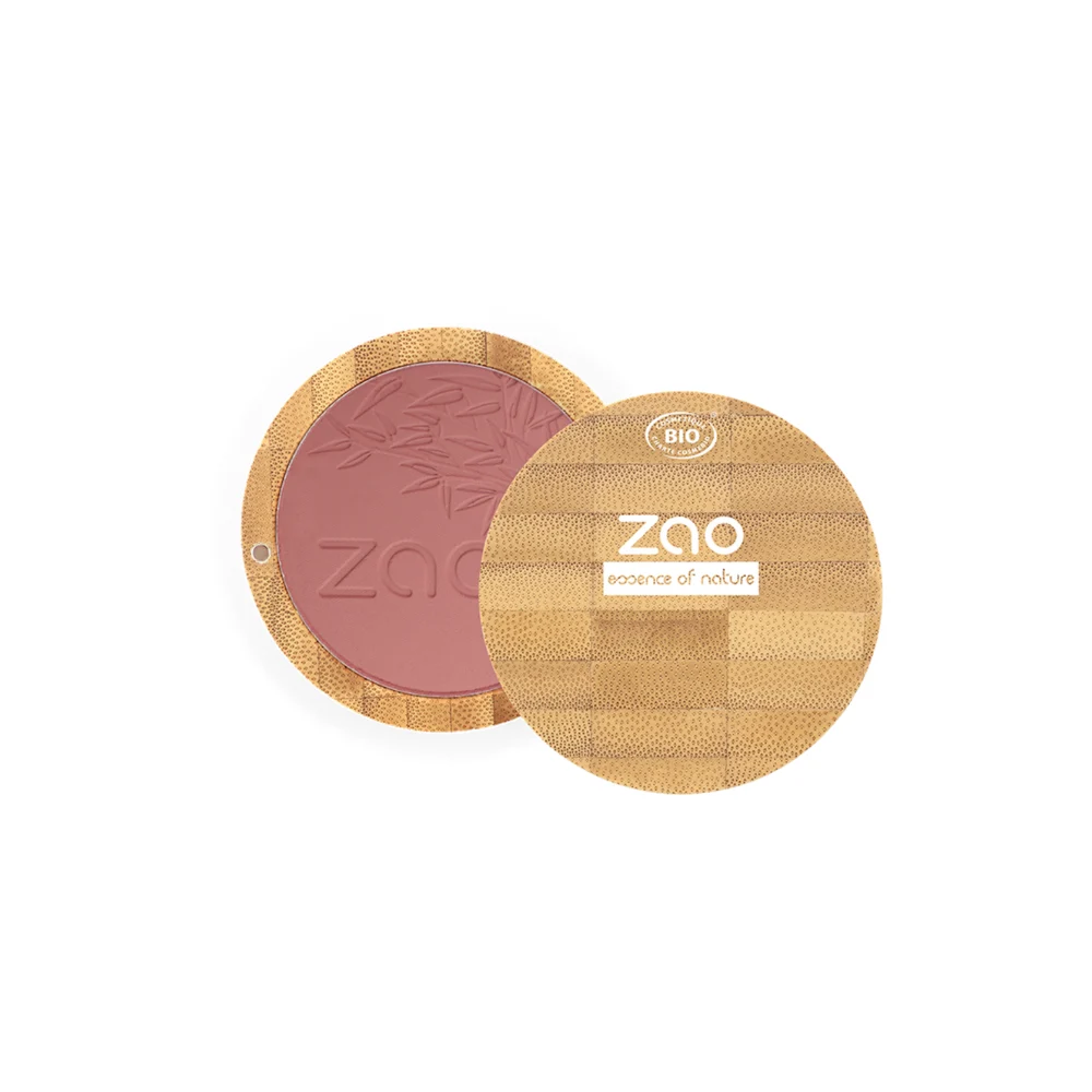 Zao Make Up Blush Compatto, 322 Brown Pink (9 G)