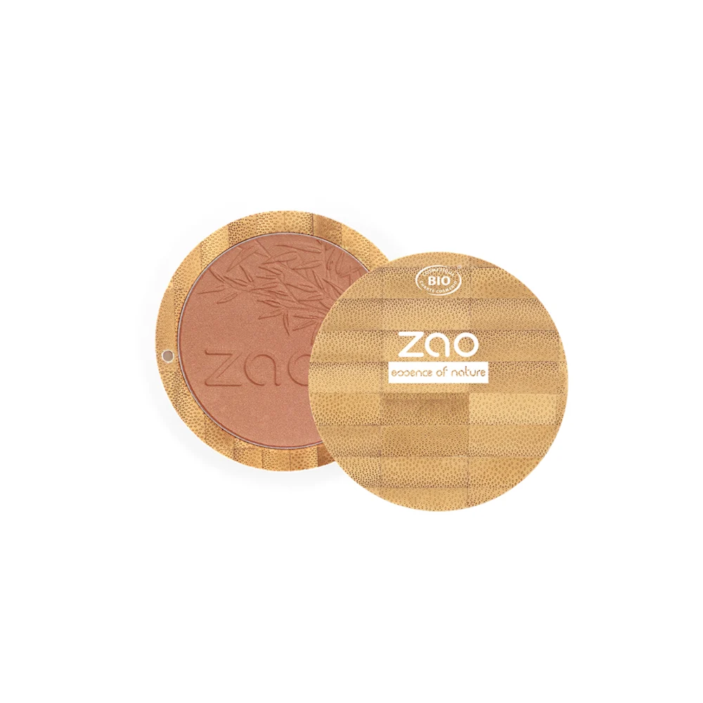 Zao Make Up Blush Compatto, 325 Golden Coral (9 G)