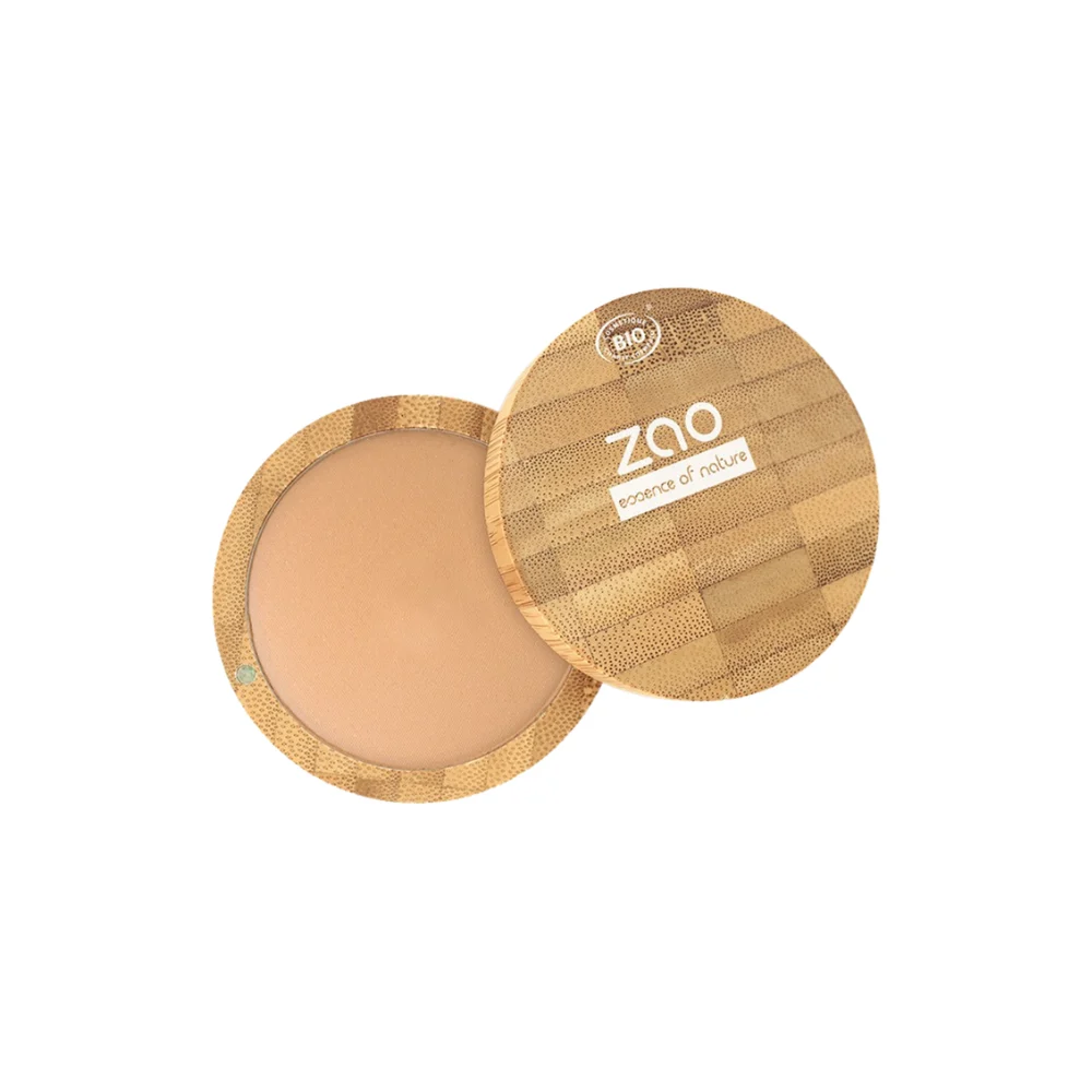 Zao Make Up Polvere Minerale Cooked, 347 Apricot Beige (15 G)