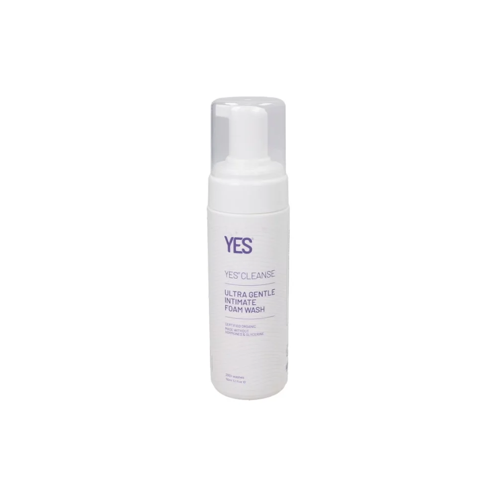 Yes Yes Cleanse Unscented, 150 Ml Detergente Ecobio Delicato Senza Profumi Aggiunti Per Le Zone Genitali