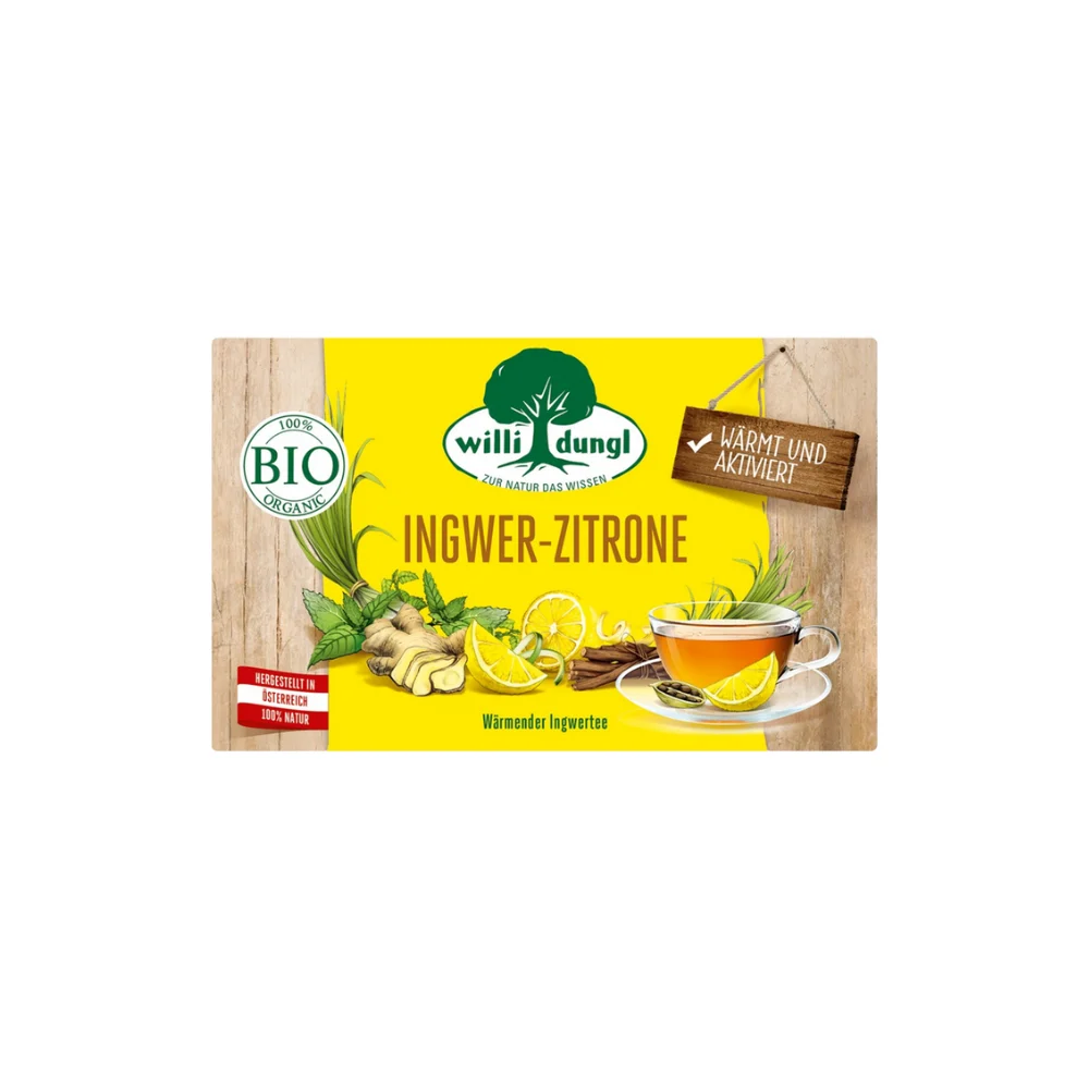 Willi Dungl Tisana Bio Zenzero E Limone, 36 G