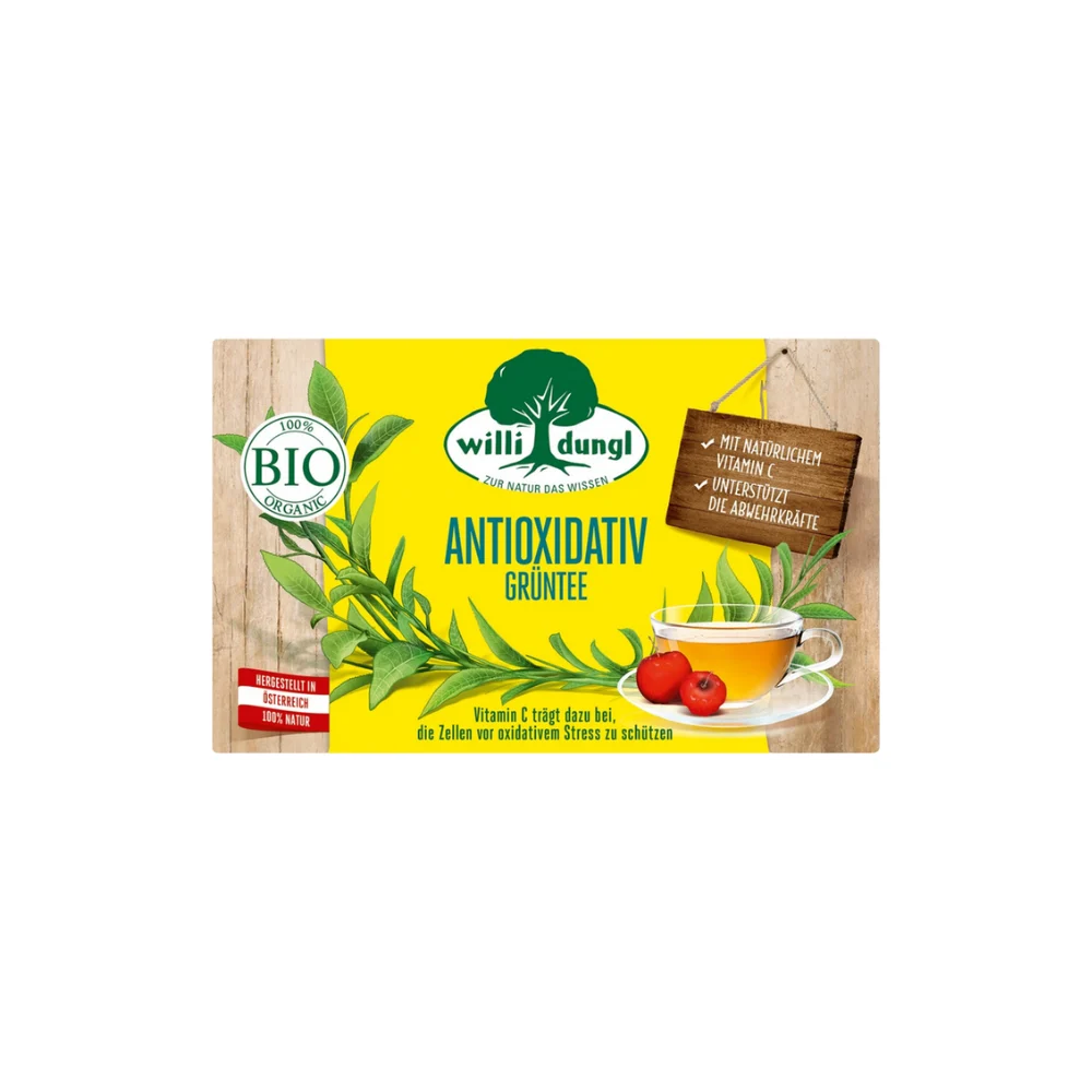 Willi Dungl Tè Verde Bio Antiossidante, Da 35 G