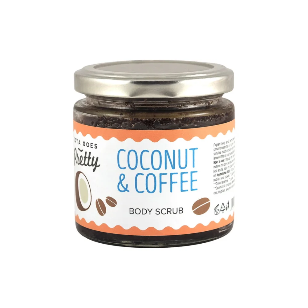 Zoya Goes Pretty Scrub Per Il Corpo Al Cocco E Caffè, 200 G