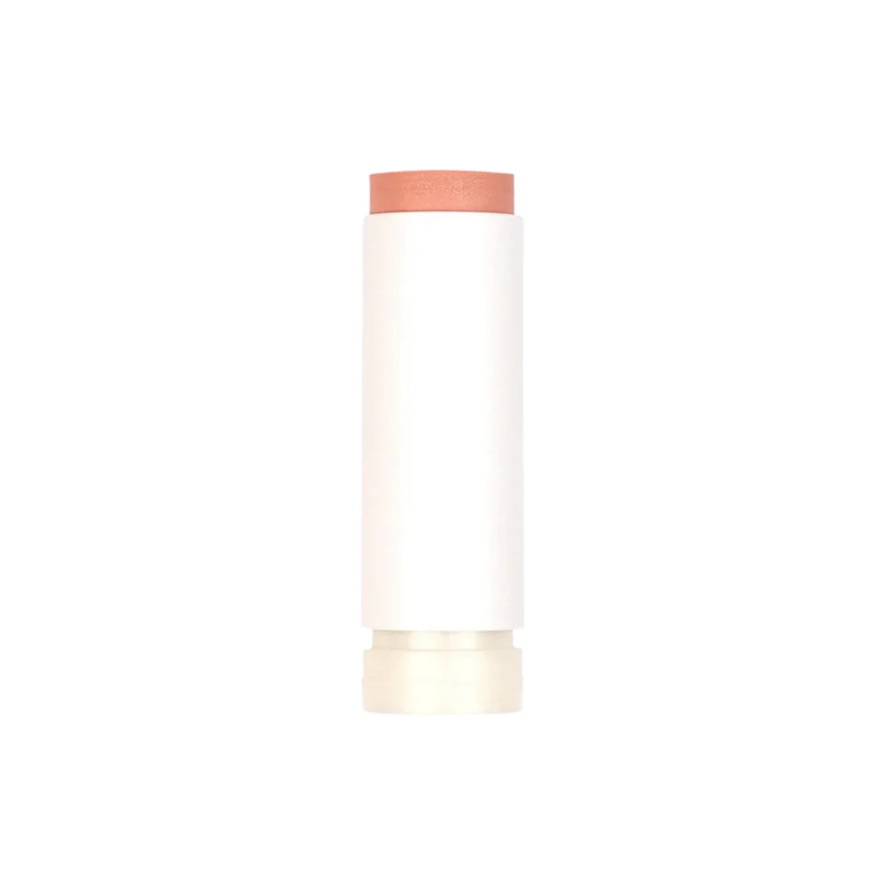 Zao Make Up Ricarica Blush Stick, 843 Pearly Coral (10 G)