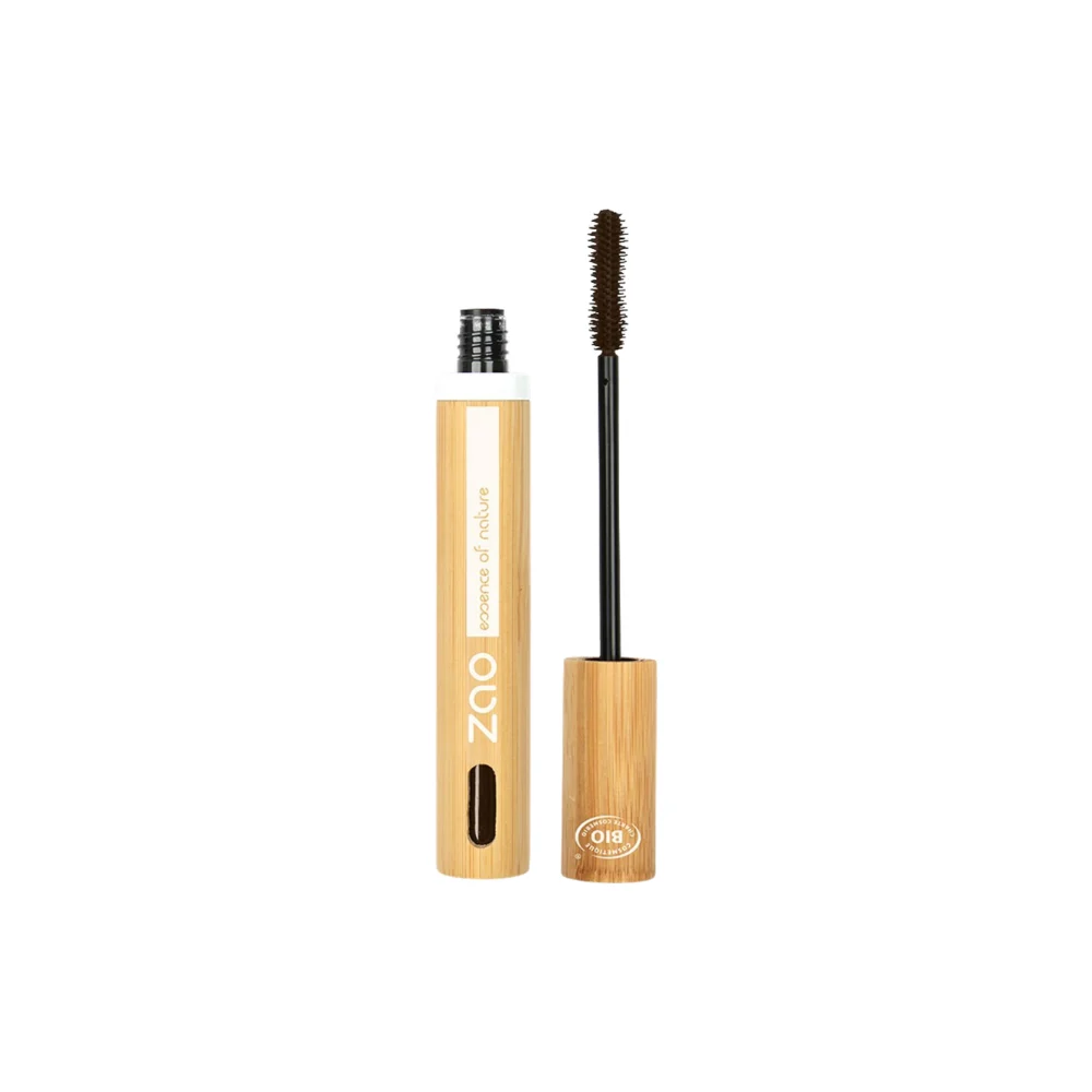 Zao Make Up Mascara Velvet, 081 Marrone (7 Ml)