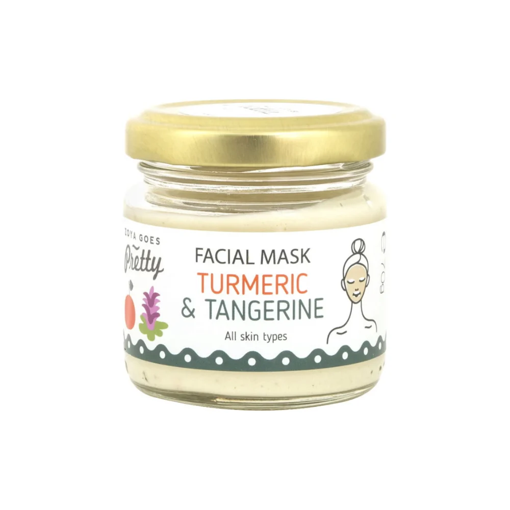 Zoya Goes Pretty Maschera Viso Curcuma & Mandarino, 70 G
