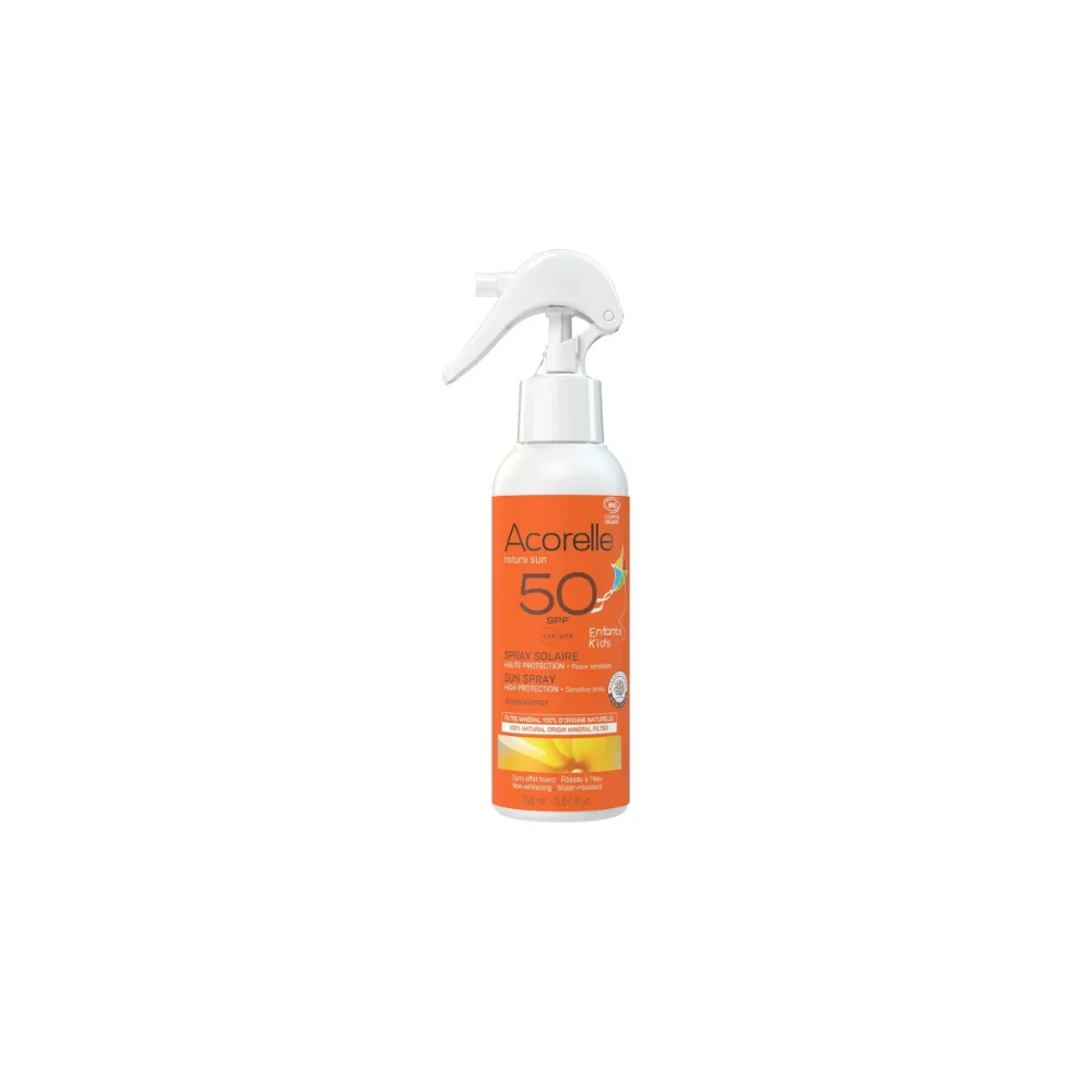 Acorelle Spray Solare Bambini SPF50 Bio Certificato 150ml