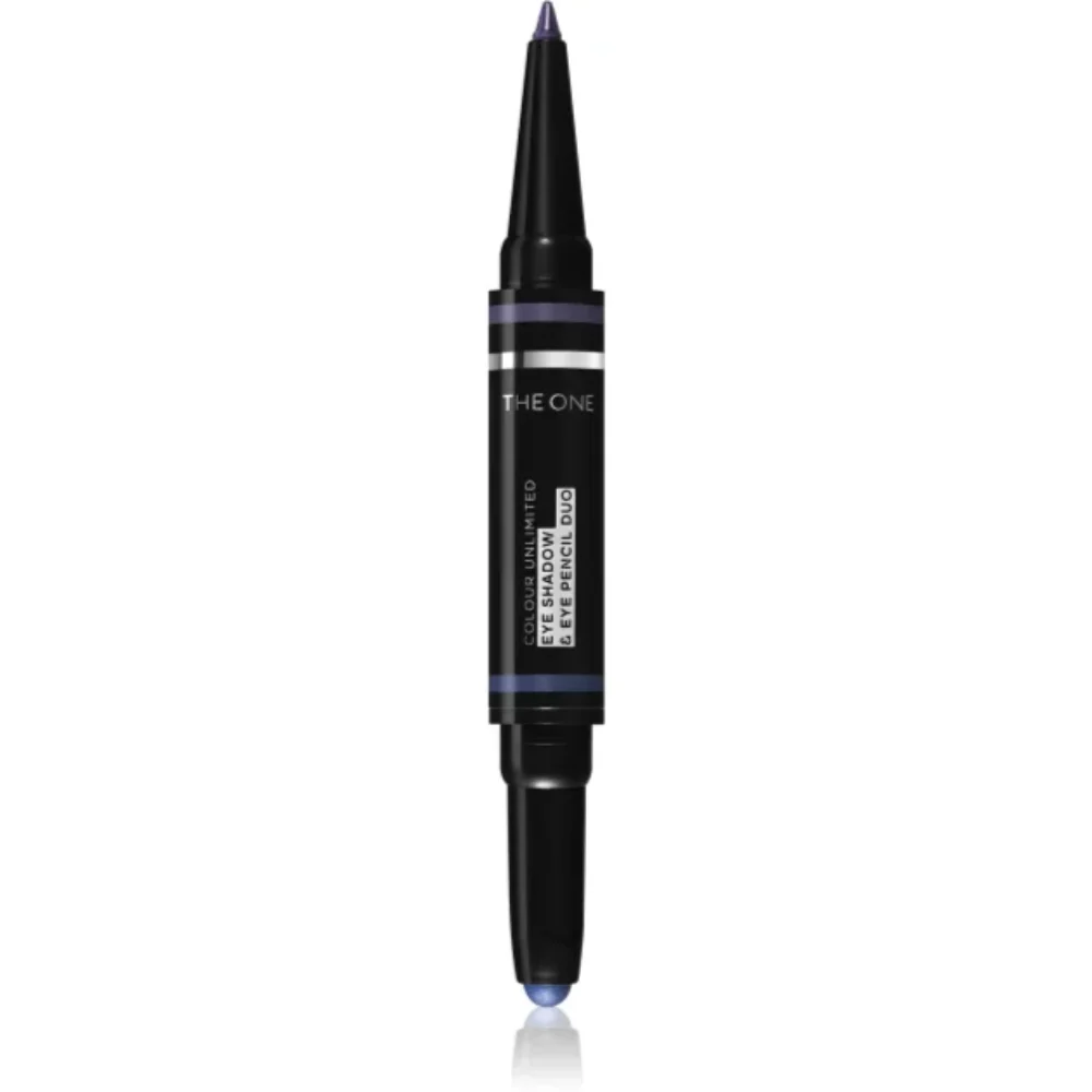 Oriflame The One Colour Unlimited ombretti e matita per occhi 2 in 1 colore Azure Blue 1,2 g