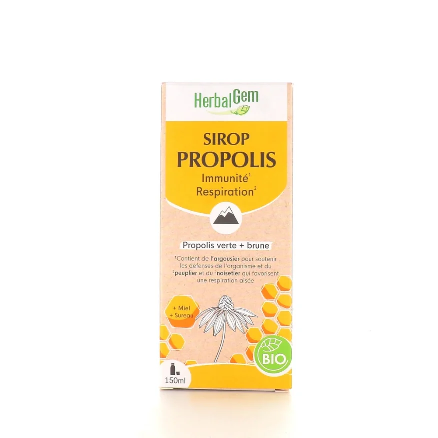 Herbalgem Propoli Adulto Sciroppo Bio 150ml