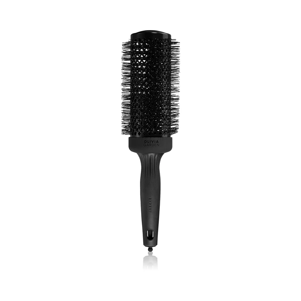 Olivia Garden Black Label Speed Wavy Bristles spazzola rotonda per capelli per un'asciugatura rapida ø 55 mm