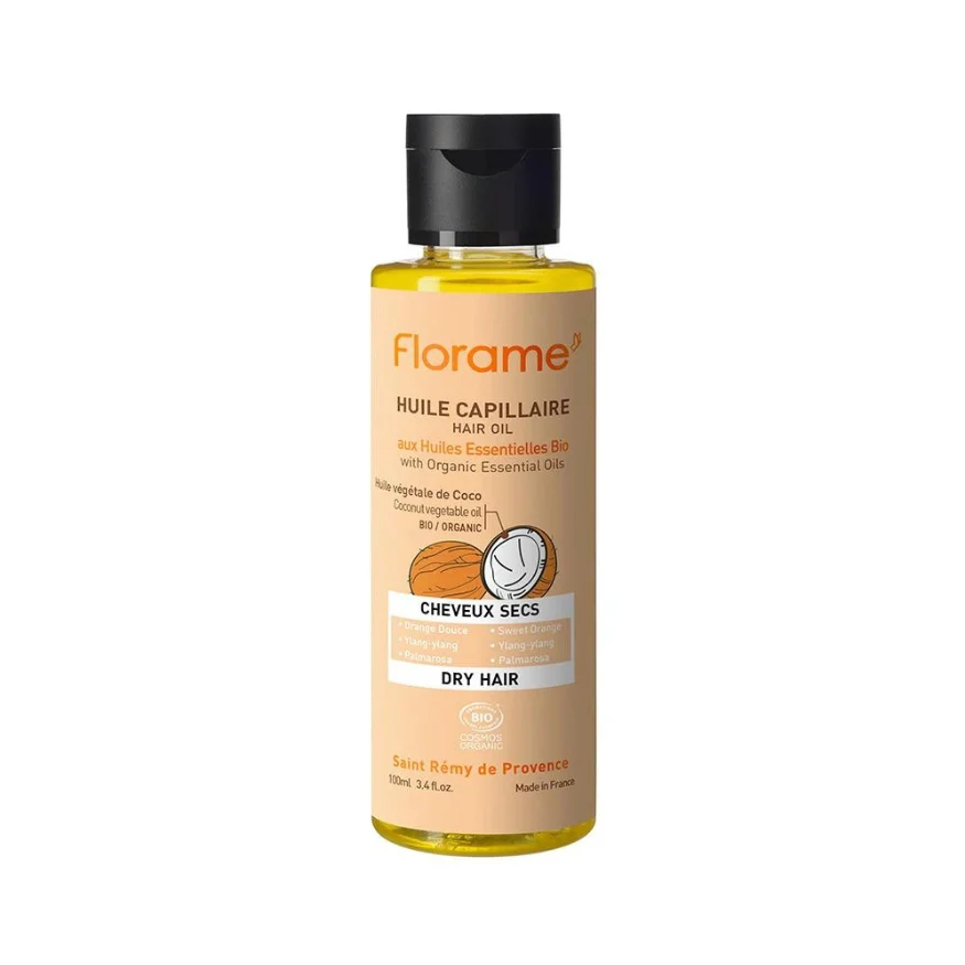 Florame Olio Capelli Secchi Con Oli Essenziali Bio 100ml