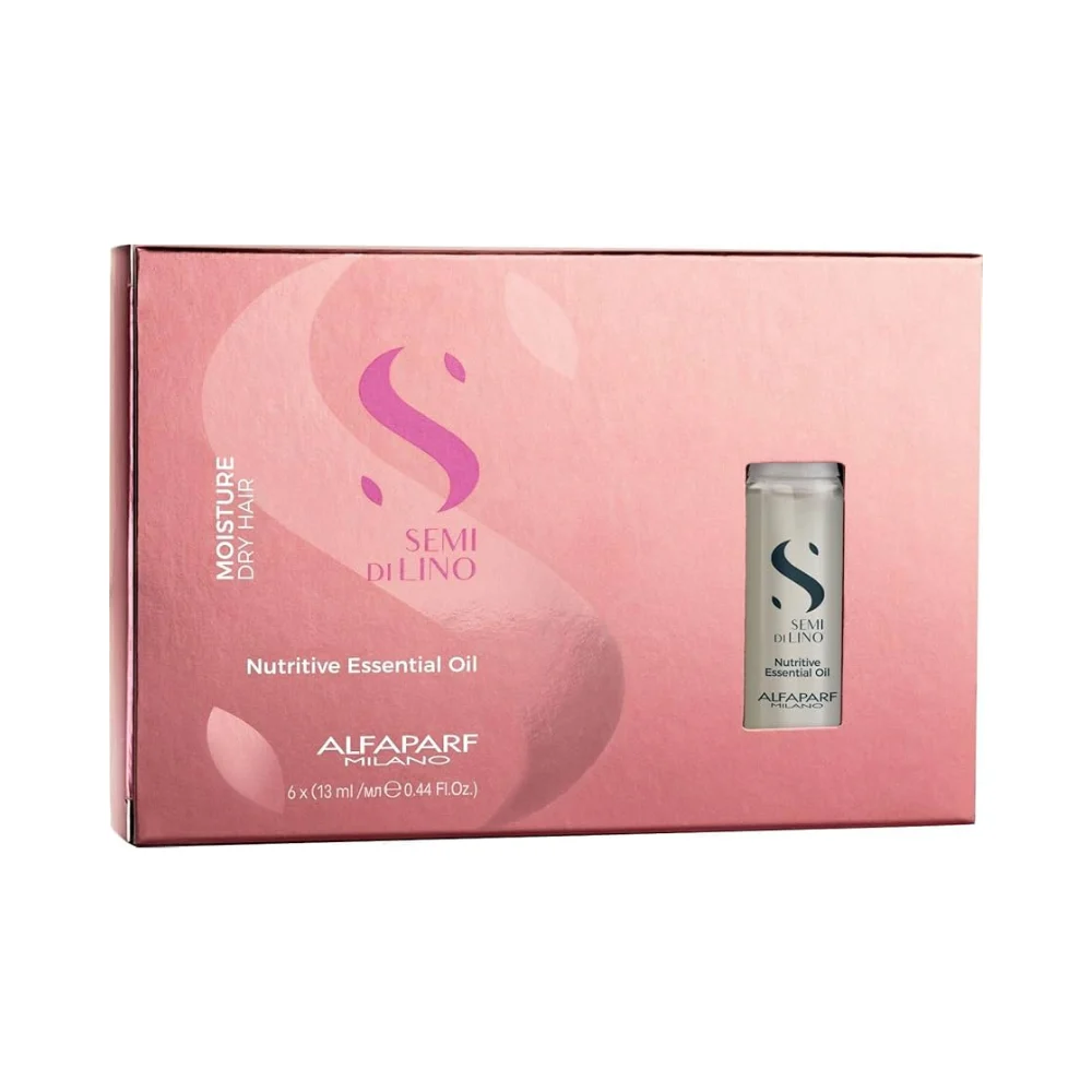 Alfaparf Milano Semi Di Lino Oli Essenziali nutrienti idratanti 6 x 13 ml