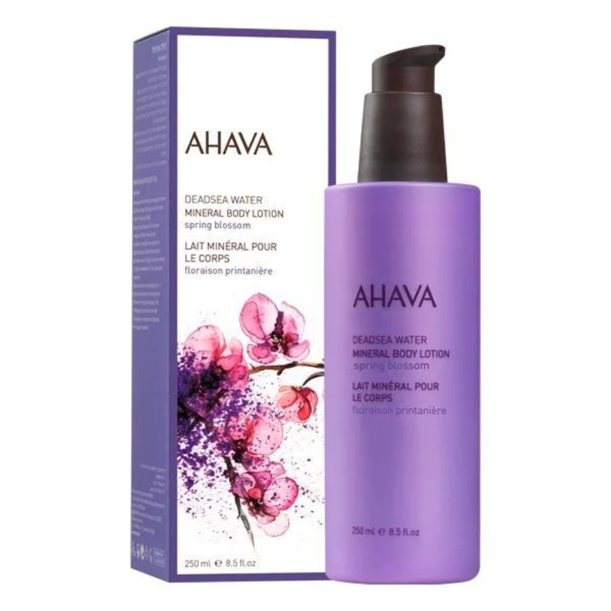 Ahava Deadsea Water Spring Blossom Lozione Corpo Minerale 250 ml