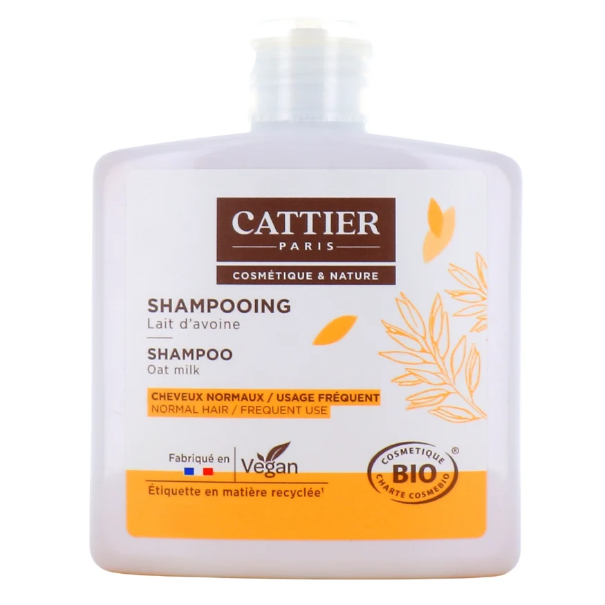 Cattier Shampoo Uso Frequente Latte d'Avena Bio 250ml