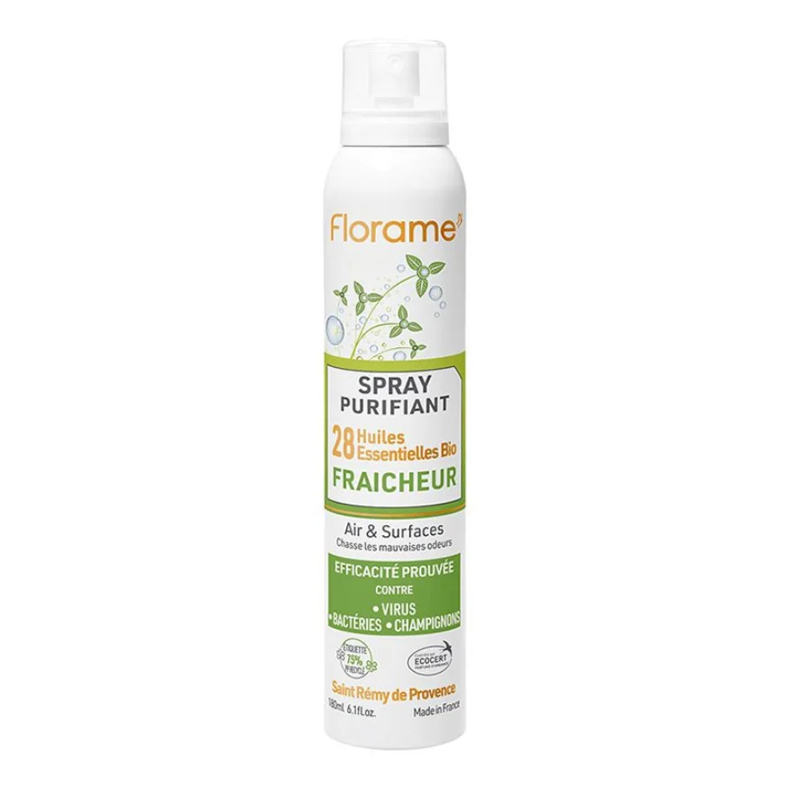 Florame Spray Purificante Bio Freschezza Aria e Superfici 180ml