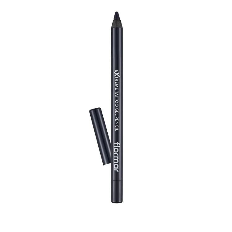 Flormar Extreme Tattoo Gel Matita Al Gel Waterproof Per Occhi Colore 04 Blu Intenso 1,2 G