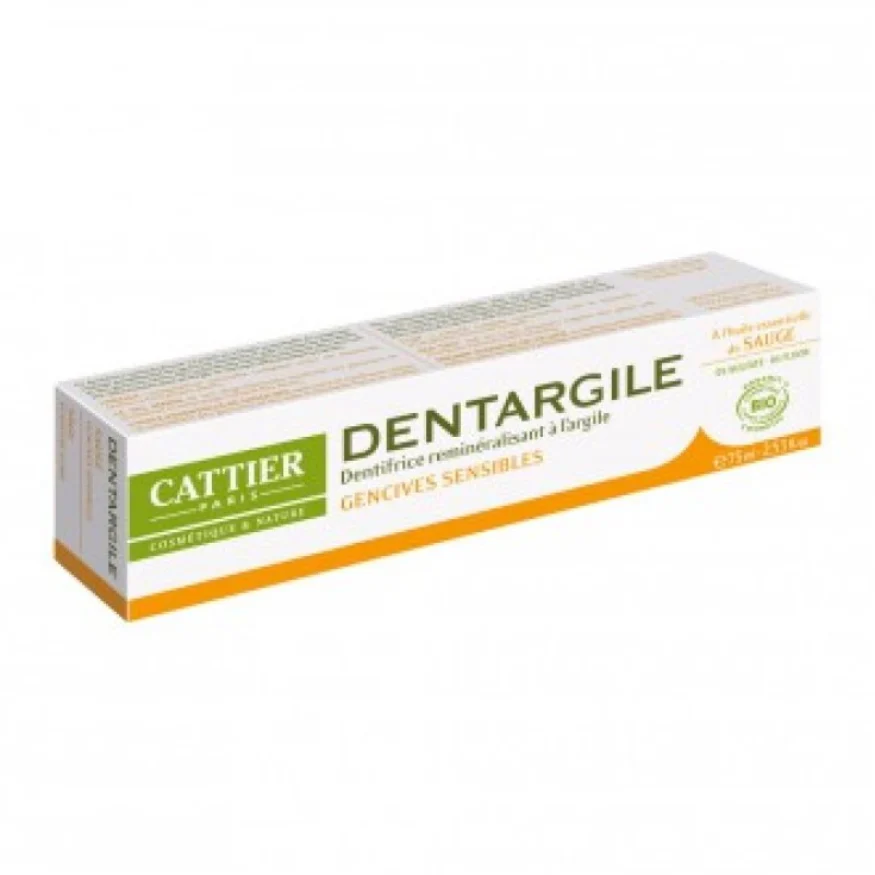 Cattier Dentifricio Dentirgile all'Argilla e Propoli Bio 75ml