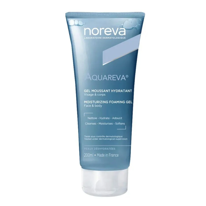 Noreva Aquareva Gel Schiumogeno Idratante Pelle Disidratata 200ml