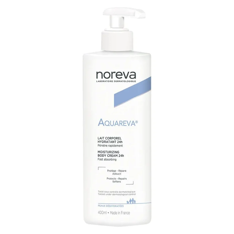 Noreva Aquareva Latte Corpo Idratante 24h Pelli Disidratate 400ml