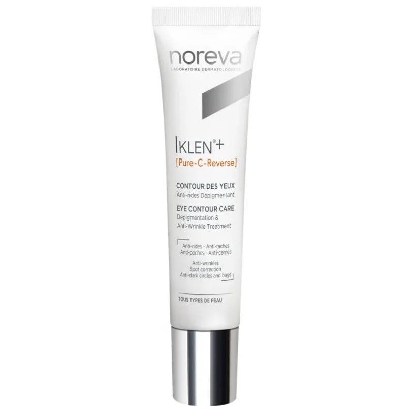 Noreva LED Iklen+ Pure C Reverse Contorno Occhi Antirughe Depigmentante 15ml
