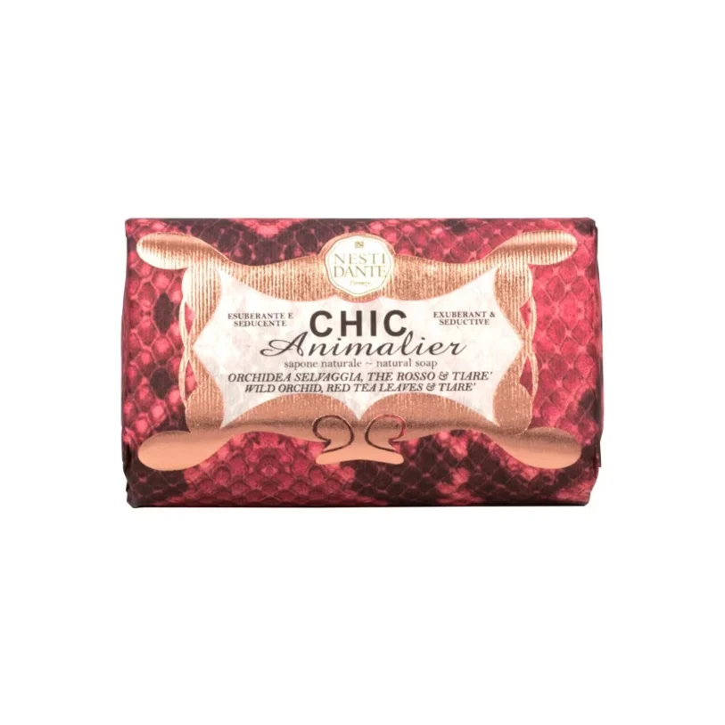 Nesti Dante Chic Animalier Natural Soap Red Pyton 250 g