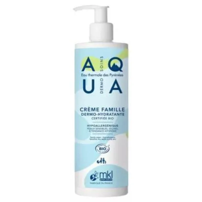 MKL Green Nature - AQUA - Crema Famiglia Dermo Idratante BIO 400ML