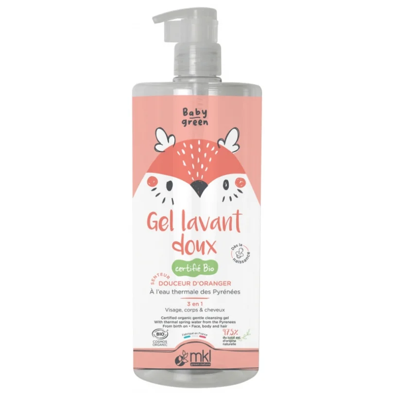 MKL Green Nature - Baby Green - Gel Lavante Morbido BIO 1L