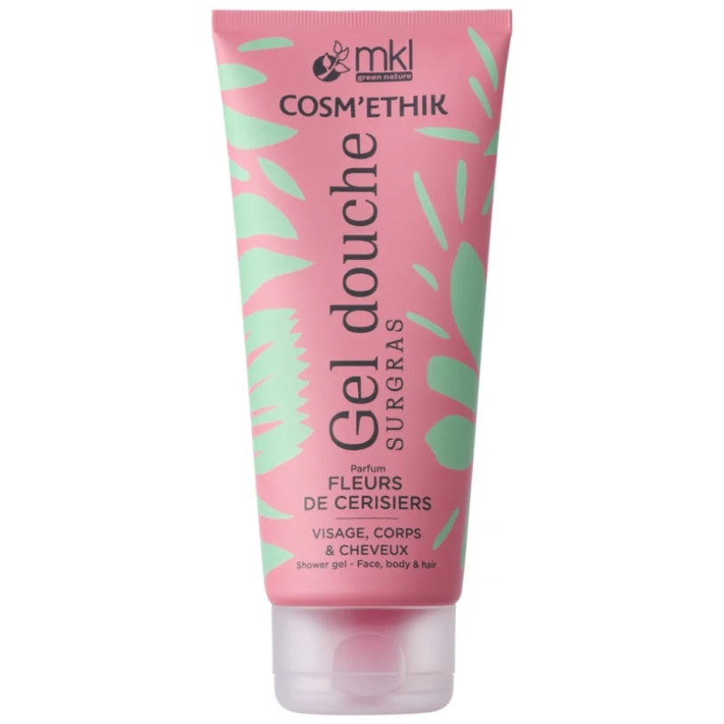 MKL Green Nature - Cosm'Ethik - Gel Doccia Surgras ai Fiori di Ciliegio 200ml