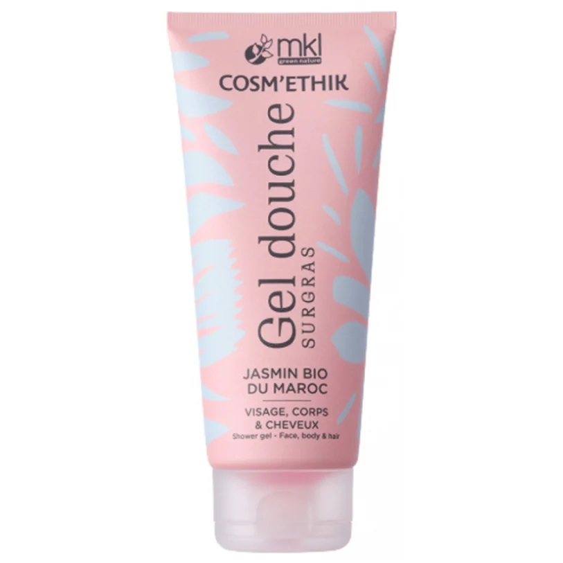 MKL Green Nature - Cosm'Ethik - Gel Doccia Surgras al Gelsomino BIO del Marocco 200ml