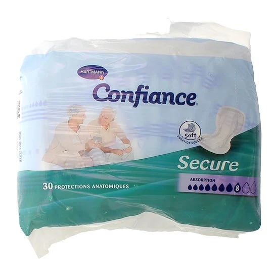 Confiance Secure Protettore Assorbente 8G 30 Unità