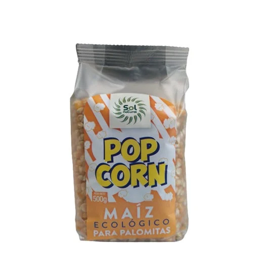 Popcorn biologico Solnatural 500 g