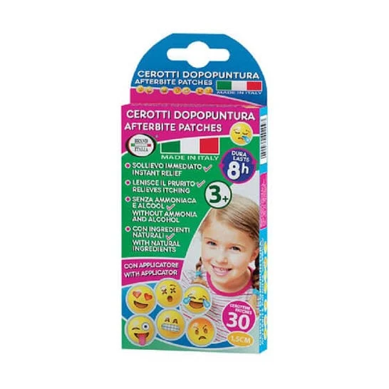 Brand Italia Emojis Mosquito Patch 1,5cm with Citronella 30uds