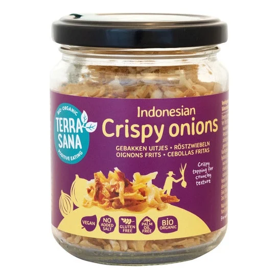 Terrasana Indonesioan Crispy Onions Vegan Bio 75g