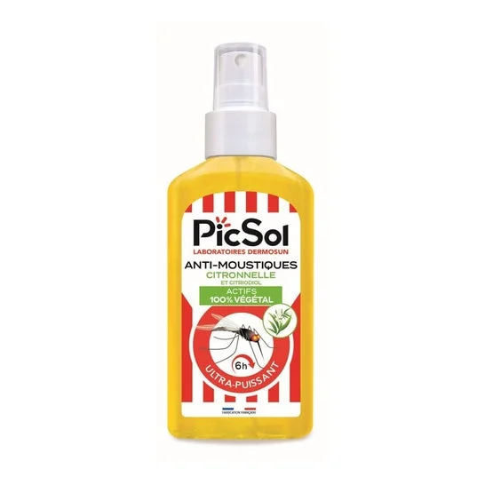 PicSol Antizanzare Citronella e Citriodiol 125ml