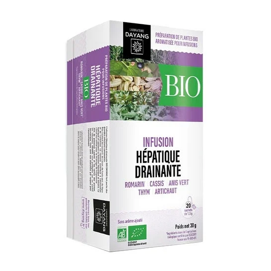 Dayang Infusione drenante epatica Dayang 20 bustine