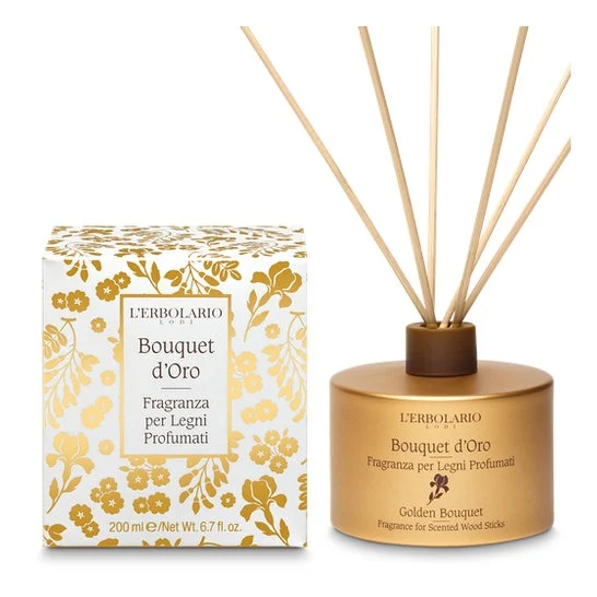 L'Erbolario Bouquet de Oro Fragancia Leño 200ml
