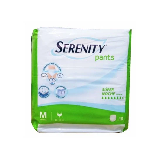 Serenity Pannolini Pants Super Night Taglia M 10 Unità