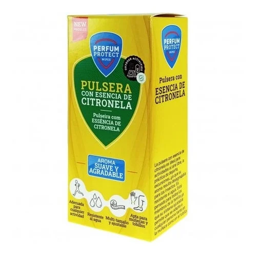 Perfum Protect Pulsera Repelente Ajustable Mosquitos 1ud