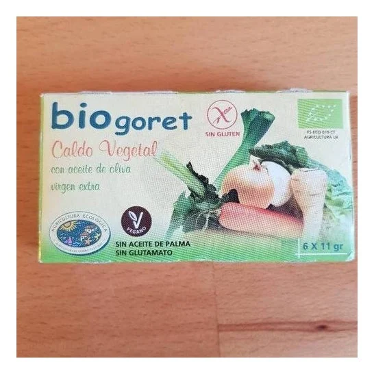 Brodo vegetale Bio Goret. Brodo vegetale Bio 66g